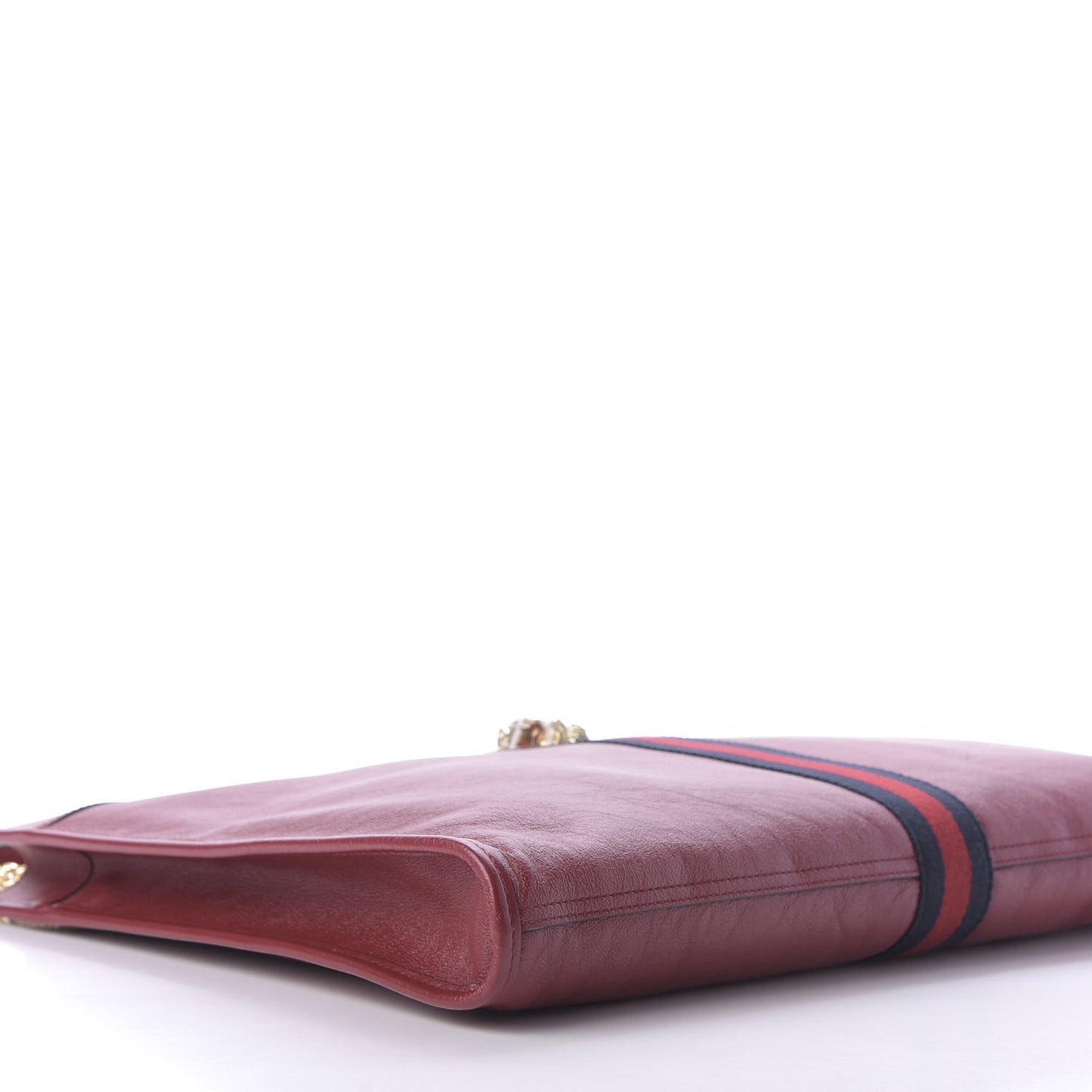 Calfskin Large Rajah Chain Tote Romantic Cherry