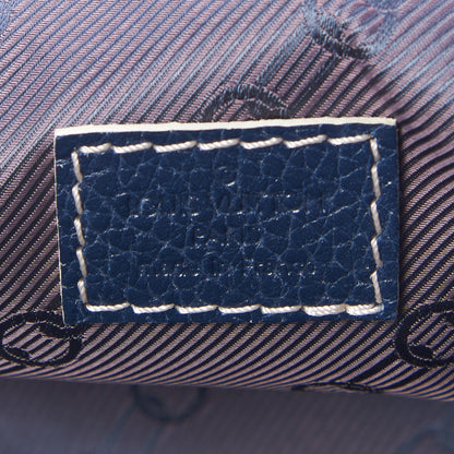 Louis Vuitton Tobago Leather Keepall 50 Blue 7 of 7