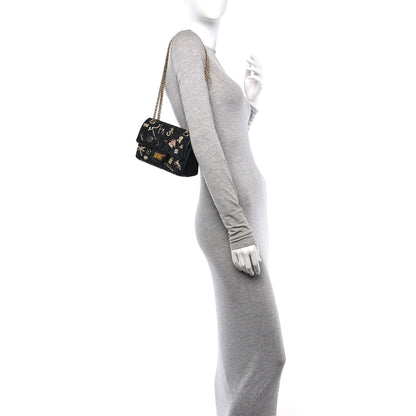 Chanel Aged Calfskin Lucky Charms 2.55 Reissue 224 Flap Black 2 of 10
