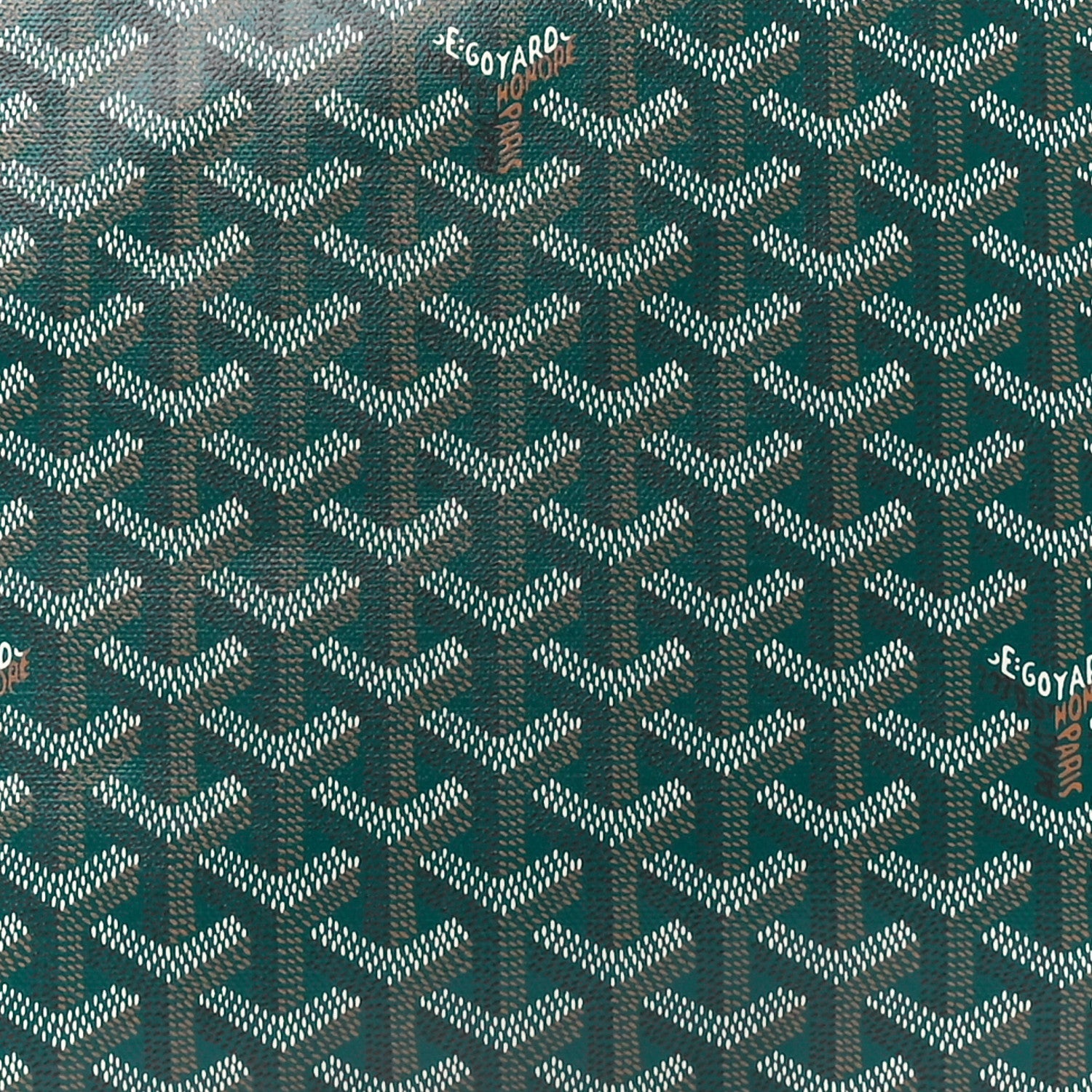 Goyard Goyardine Artois PM Green 8 of 10
