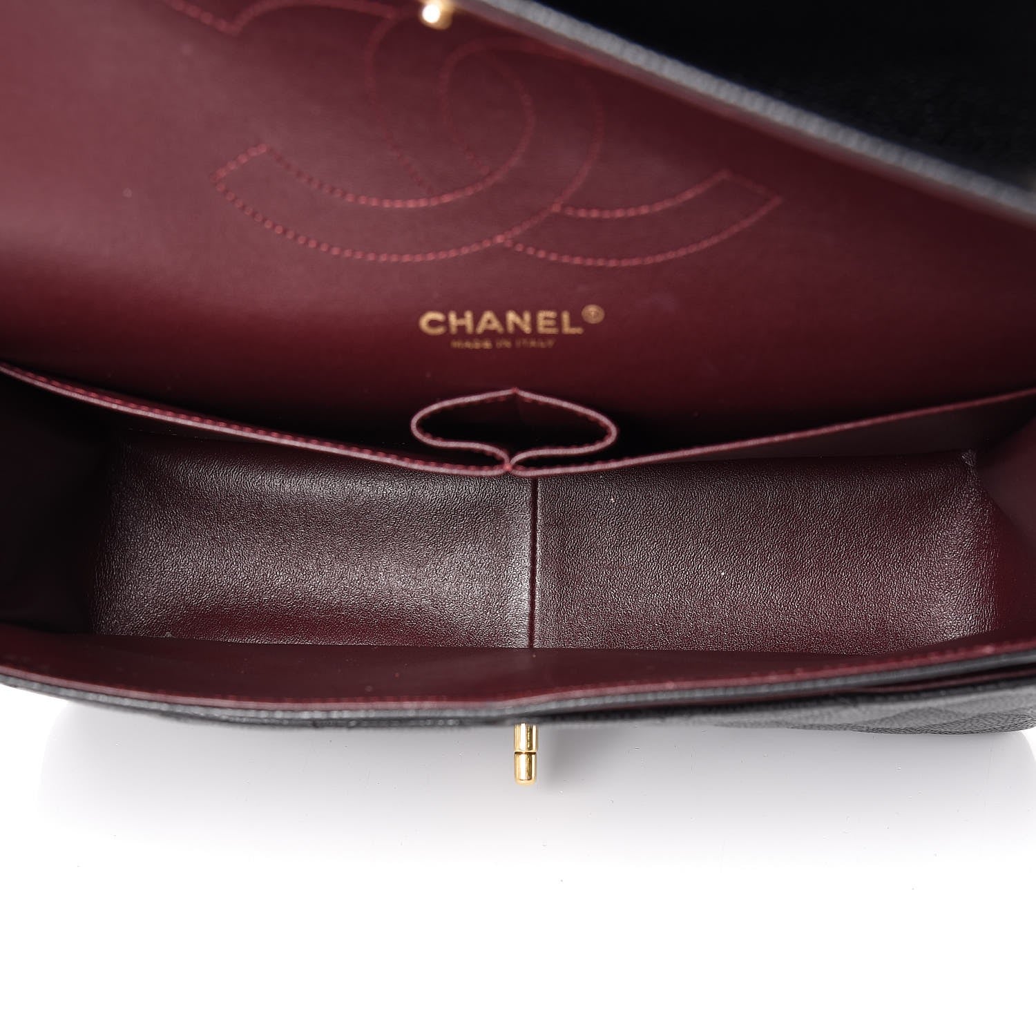 Chanel Caviar Quilted Jumbo Double Flap Black 5 of 8