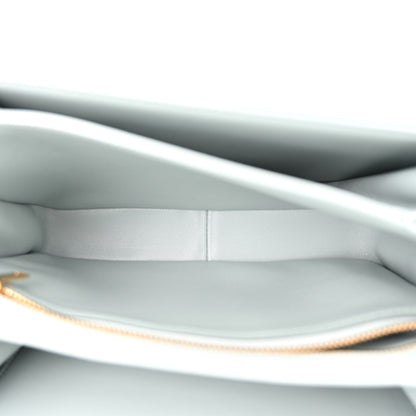 Celine Shiny Calfskin Medium Triomphe Soft Blue 5 of 11