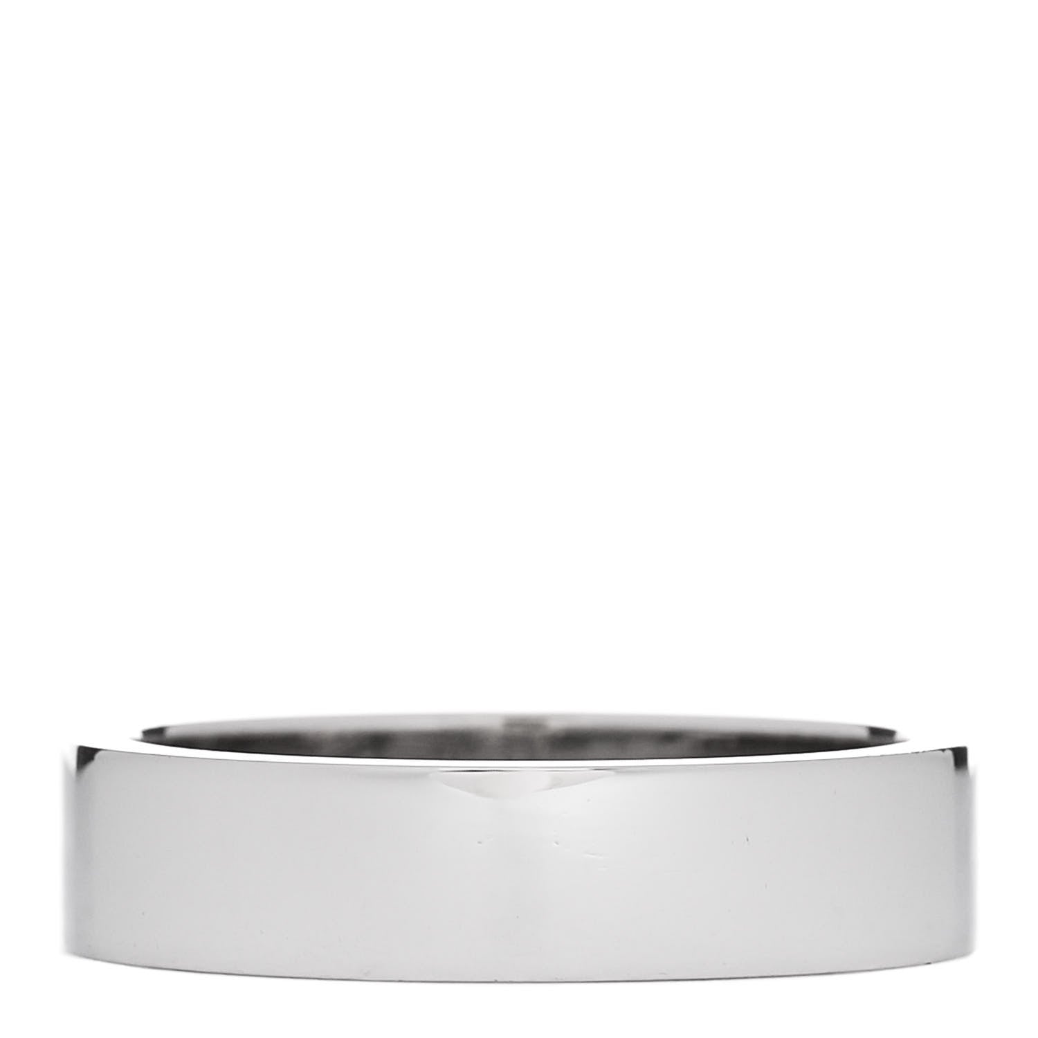 Cartier Platinum Diamond 5mm C De Cartier Wedding Band Ring 57 8 3 of 4