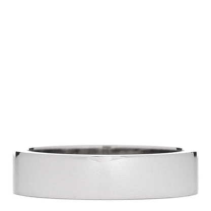 Cartier Platinum Diamond 5mm C De Cartier Wedding Band Ring 57 8 3 of 4