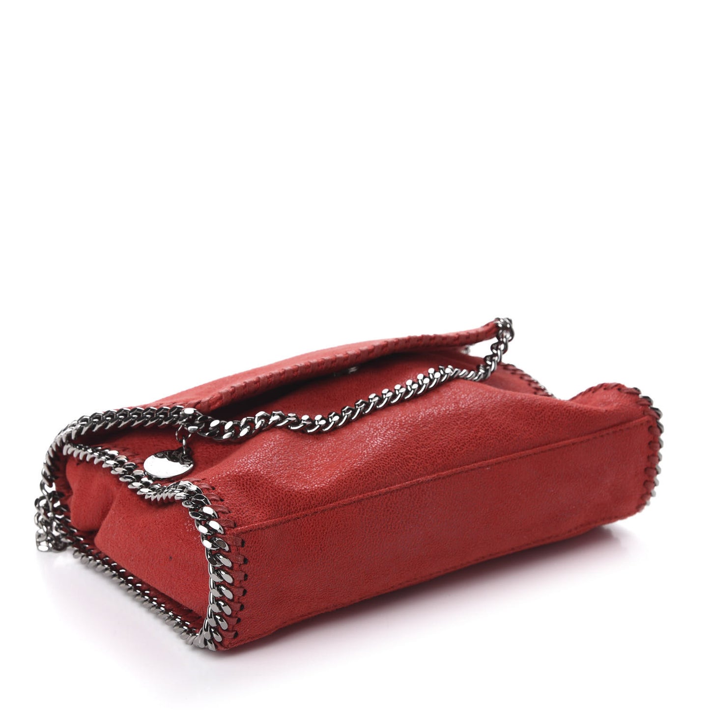 Shaggy Deer Falabella Mini Crossbody Bag Red