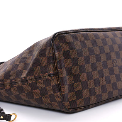 Louis Vuitton Damier Ebene Braided Neverfull MM Pink 9 of 13