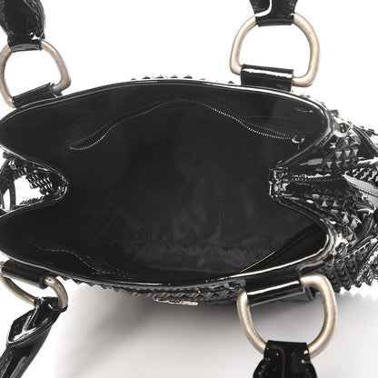 Burberry Patent Prorsum Rachel Studded Black 5 of 6