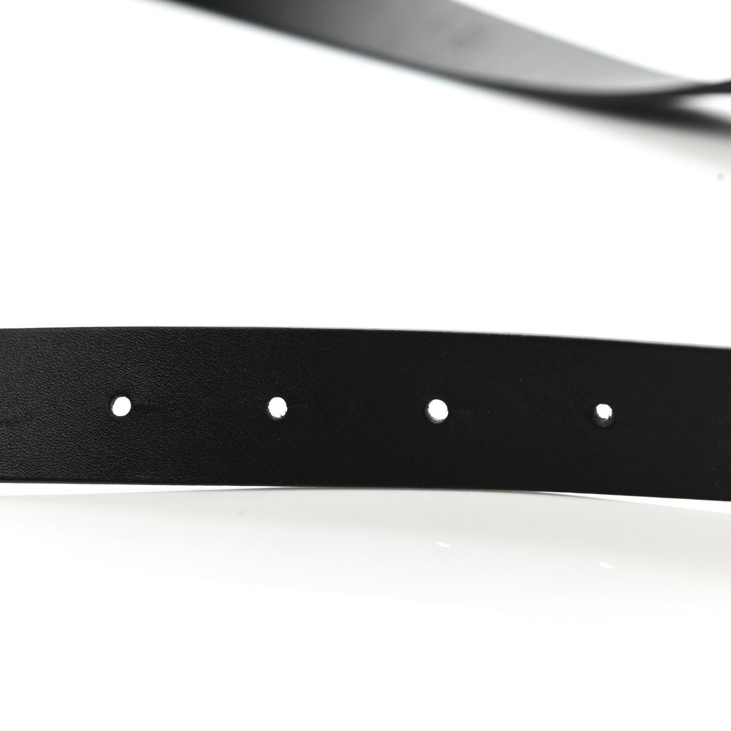 Calfskin CC Chain Vintage Allure Logo Belt 85 34 Black