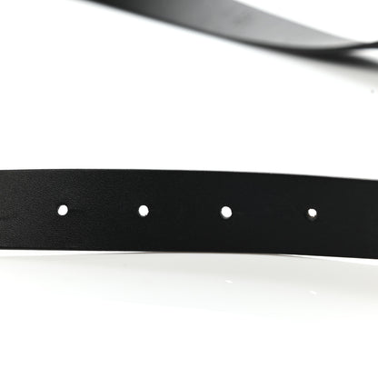 Chanel Calfskin CC Chain Vintage Allure Logo Belt 85 34 Black 8 of 10