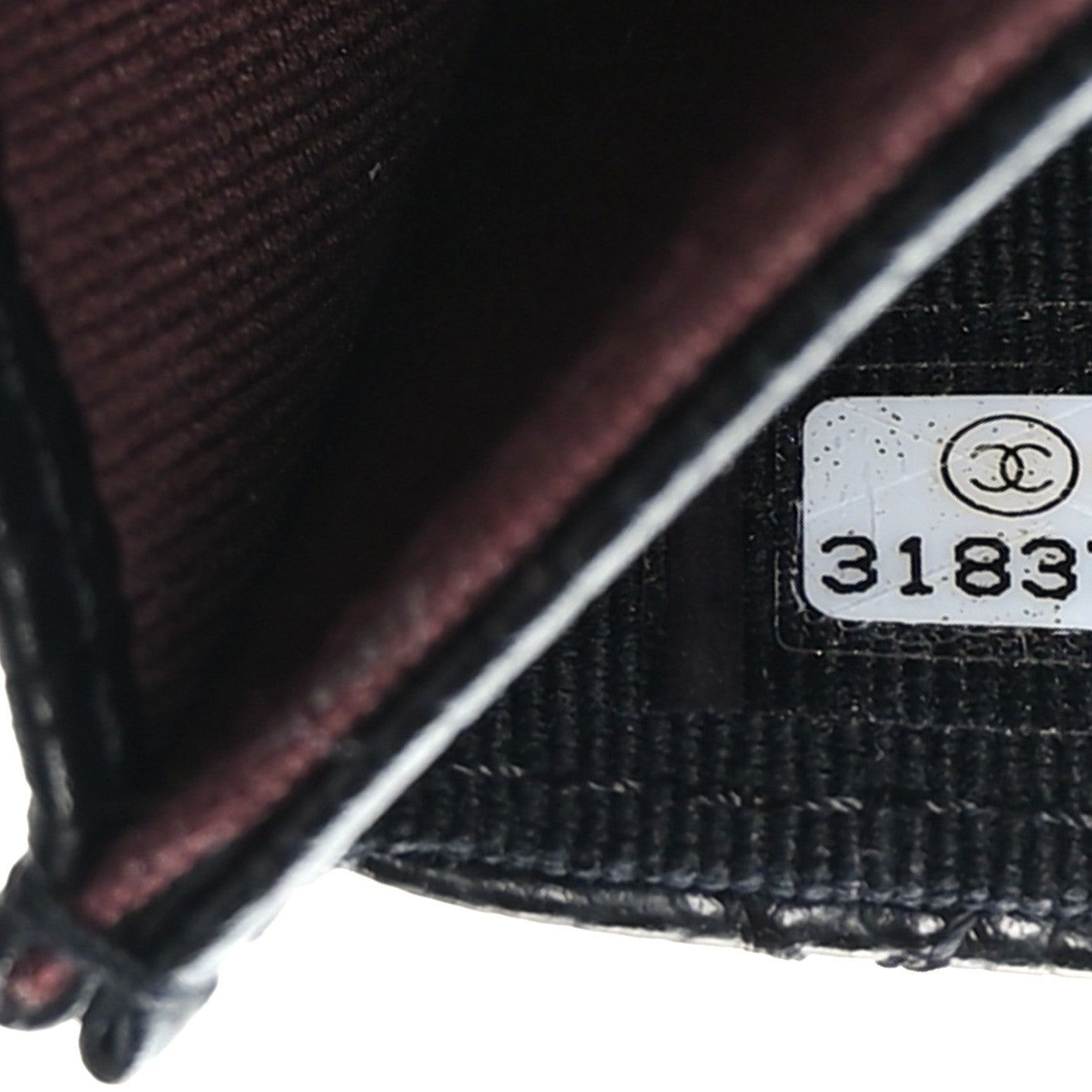 Chanel Caviar Quilted Flap Card Holder Wallet Black 8 of 8