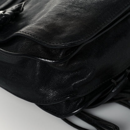 Proenza Schouler Lambskin Fringe PS1 Crossbody Pouch Black 11 of 14