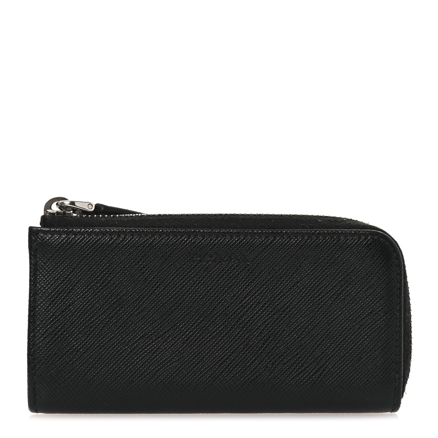 Prada Saffiano Key Holder Black 1 of 20