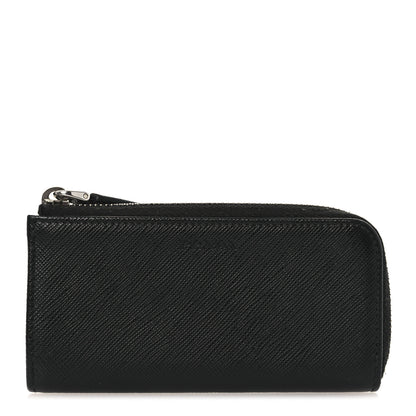 Prada Saffiano Key Holder Black 1 of 20