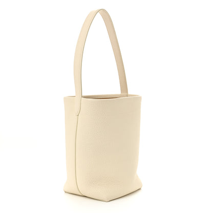 The Row Grained Calfskin Small N/S Park Tote Ivory 3 of 11