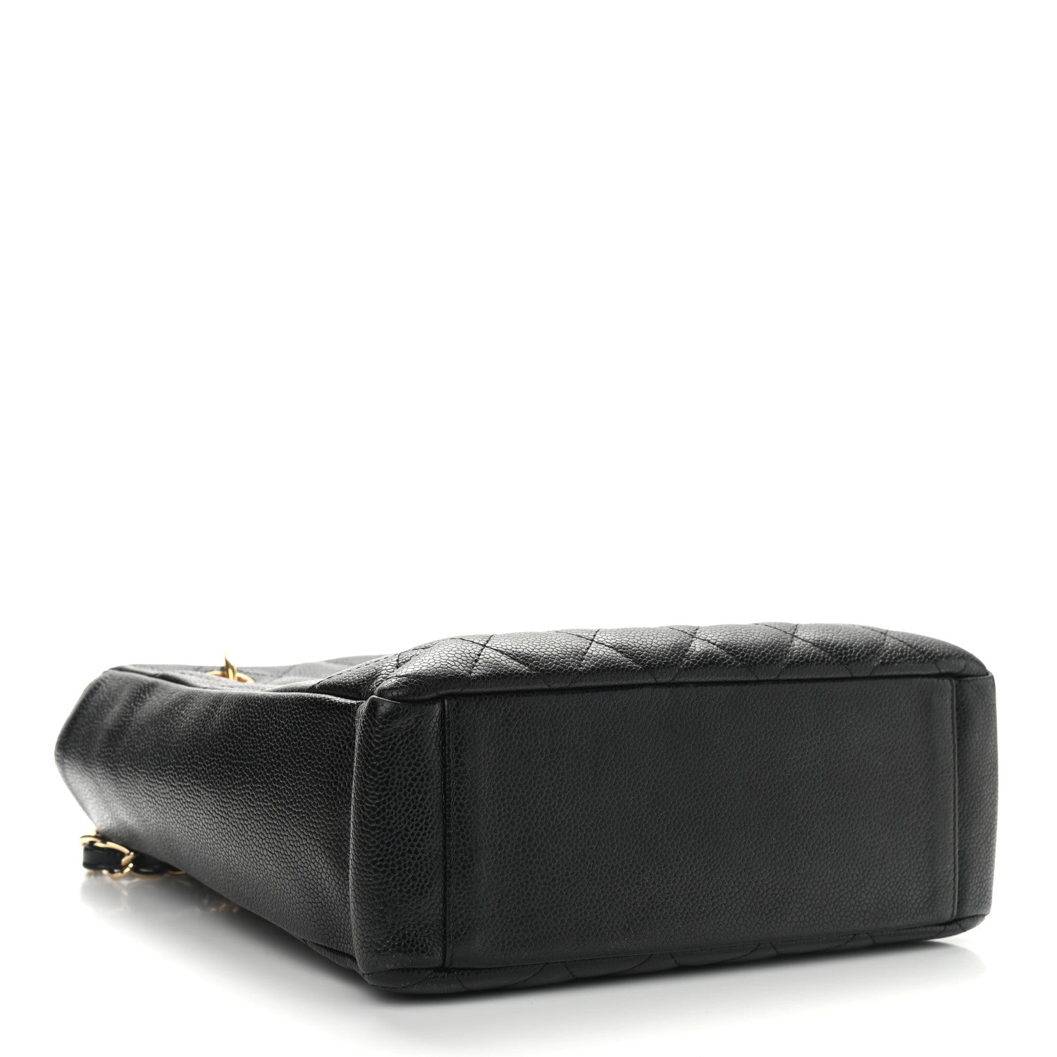 Chanel Caviar Quilted Petit Shopping Tote PST Black 4 of 9