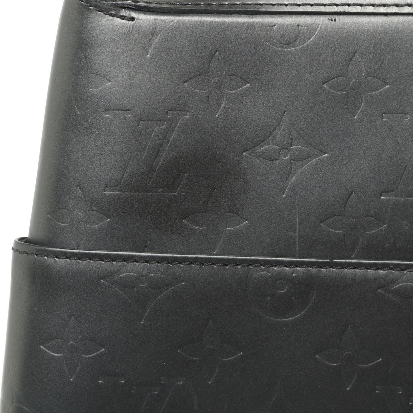 Mat Monogram Sutter Tote Black