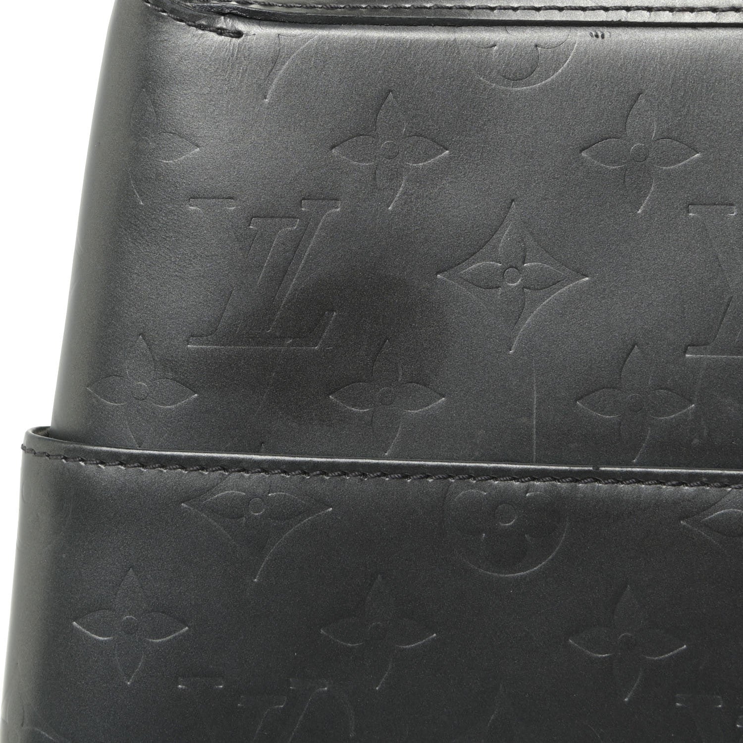 Louis Vuitton Mat Monogram Sutter Tote Black 19 of 25