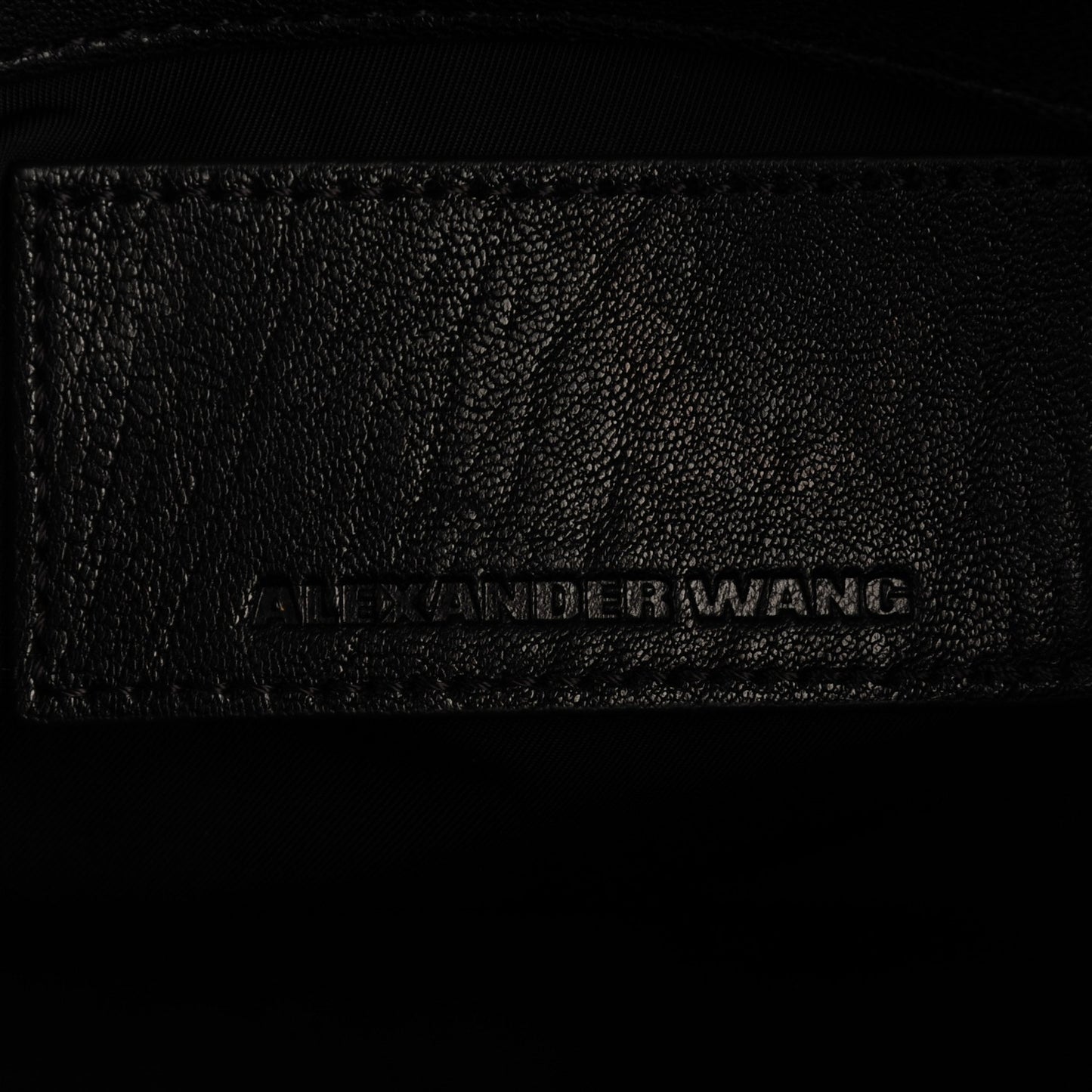 Pebbled Lambskin Rockie Black Rose Gold Hardware