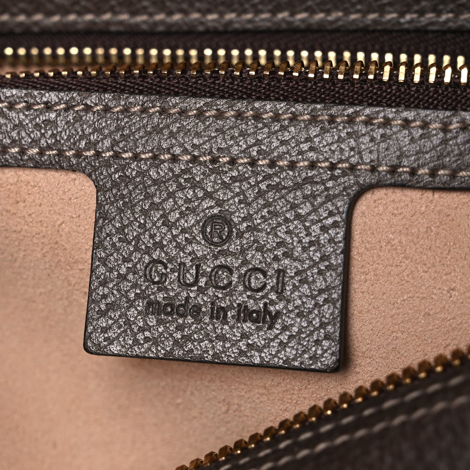 Gucci GG Supreme Monogram Web Small Ophidia Shoulder Bag Brown 5 of 9