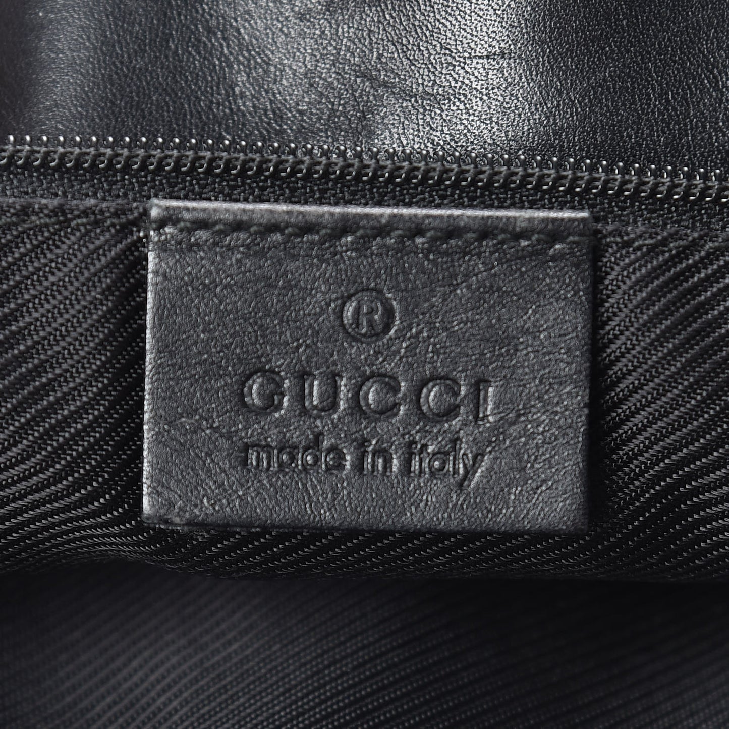 Monogram Small Bucket Tote Black