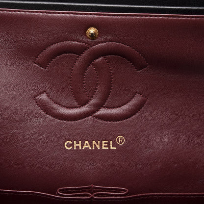 Chanel Lambskin Quilted Medium Double Flap Black 5 of 11