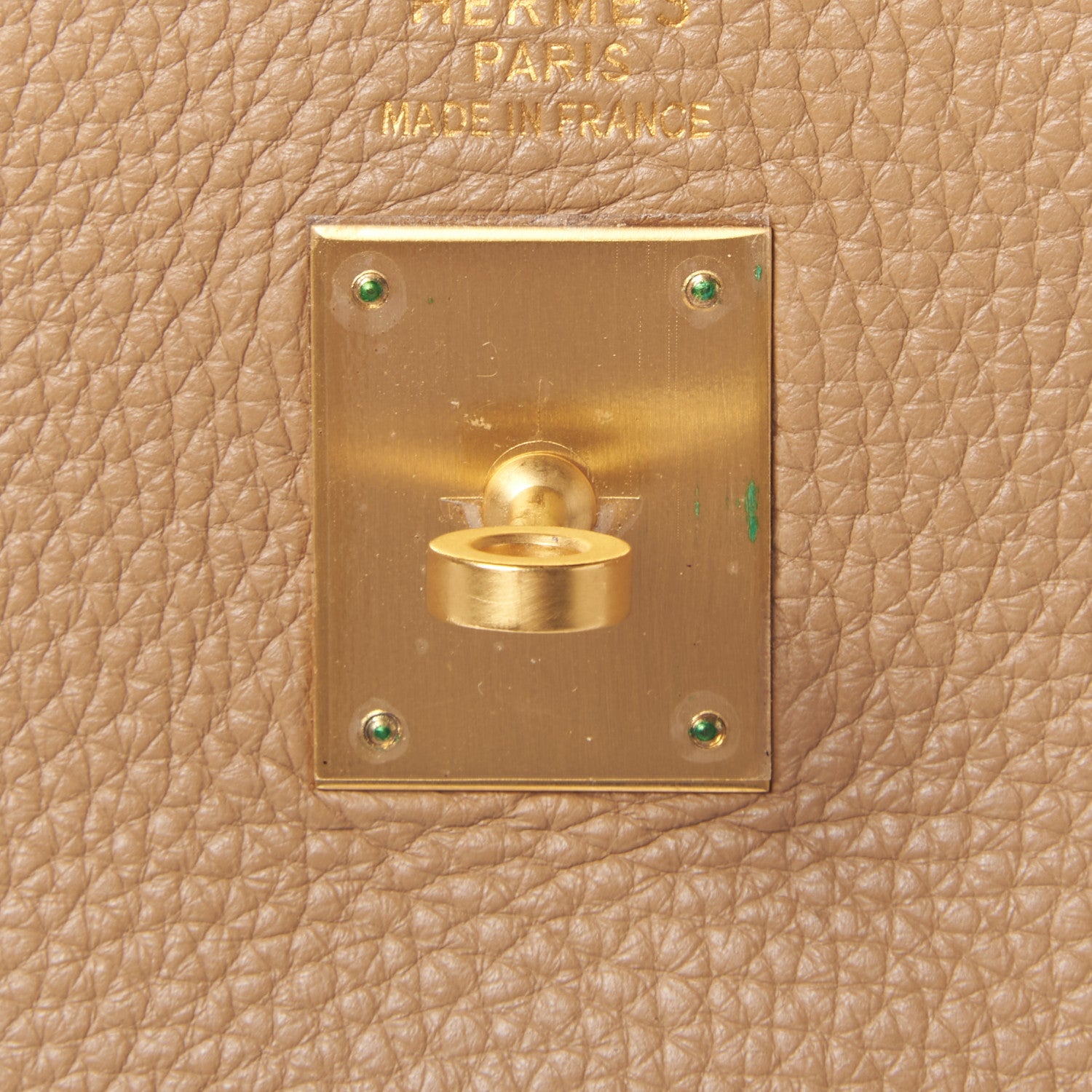 Hermes Taurillon Clemence Tri-Color Kelly Retourne 35 Tabac Camel Ebene Parchemin 22 of 35