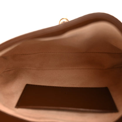Gucci GG Supreme Monogram Azalea Calfskin Web Mini Jackie 1961 Hobo Beige Ebony Brown Sugar 5 of 10