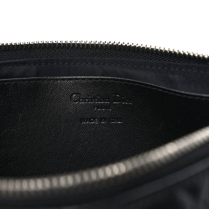 Christian Dior Lambskin Cannage Lady Dior Pochette Black 5 of 5