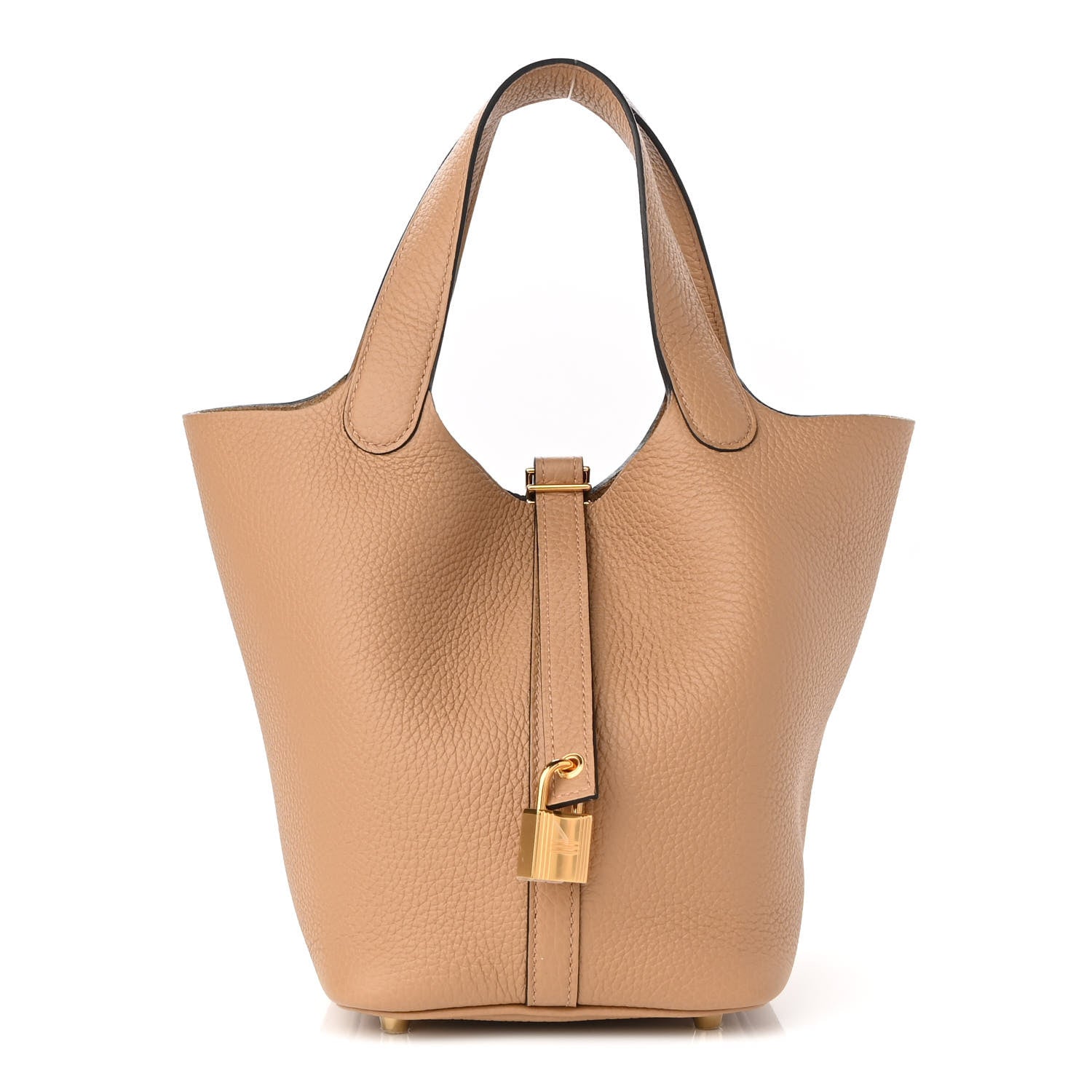 Hermes Taurillon Clemence Picotin Lock 18 PM Chai 1 of 9