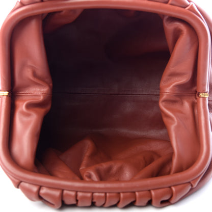 Bottega Veneta Smooth Butter Calf The Pouch Oversized Clutch Rust 5 of 8