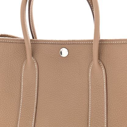 Hermes Negonda Garden Party 30 TPM Etoupe 7 of 9