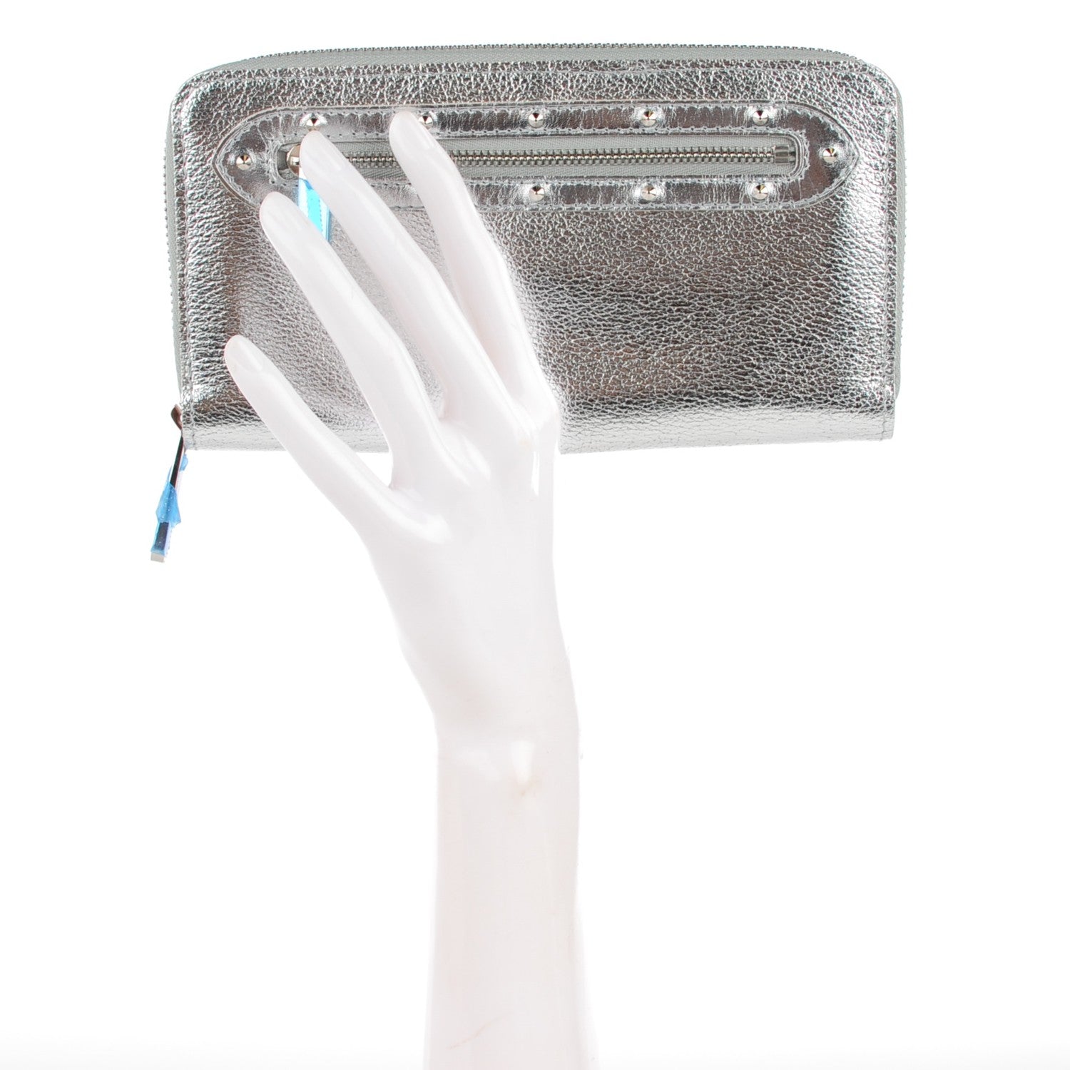 Louis Vuitton Suhali Zippy Wallet Silver 2 of 7