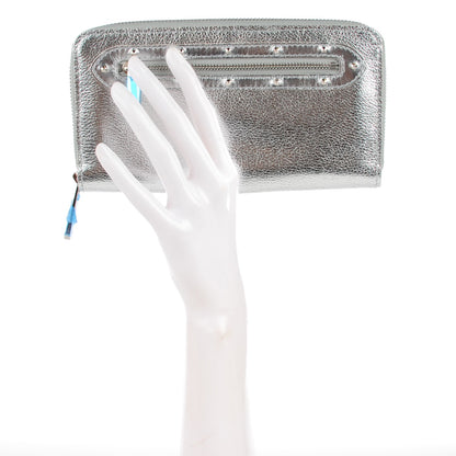 Louis Vuitton Suhali Zippy Wallet Silver 2 of 7