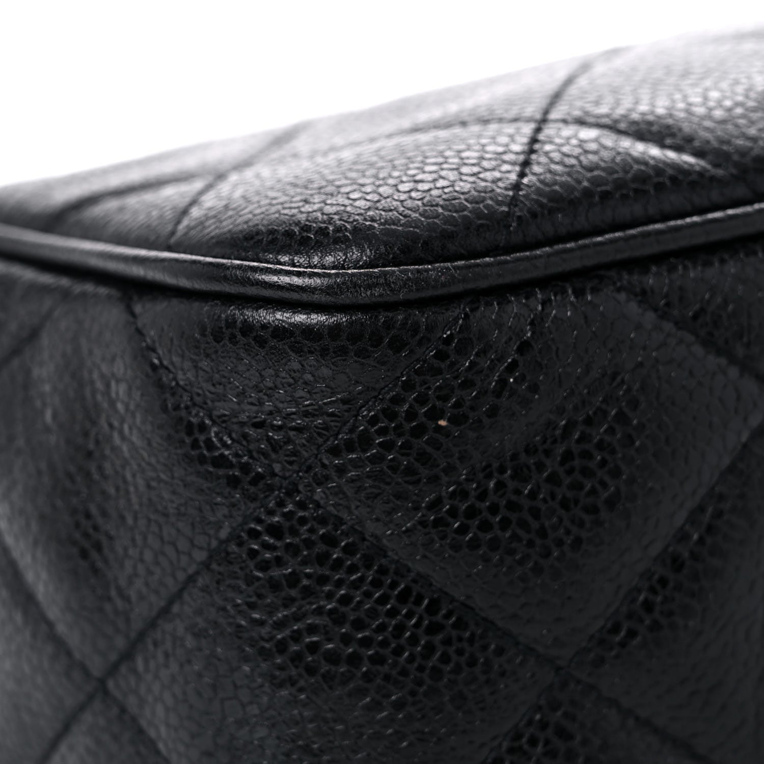 Chanel Caviar Quilted Shoulder Bag Black 9 of 21