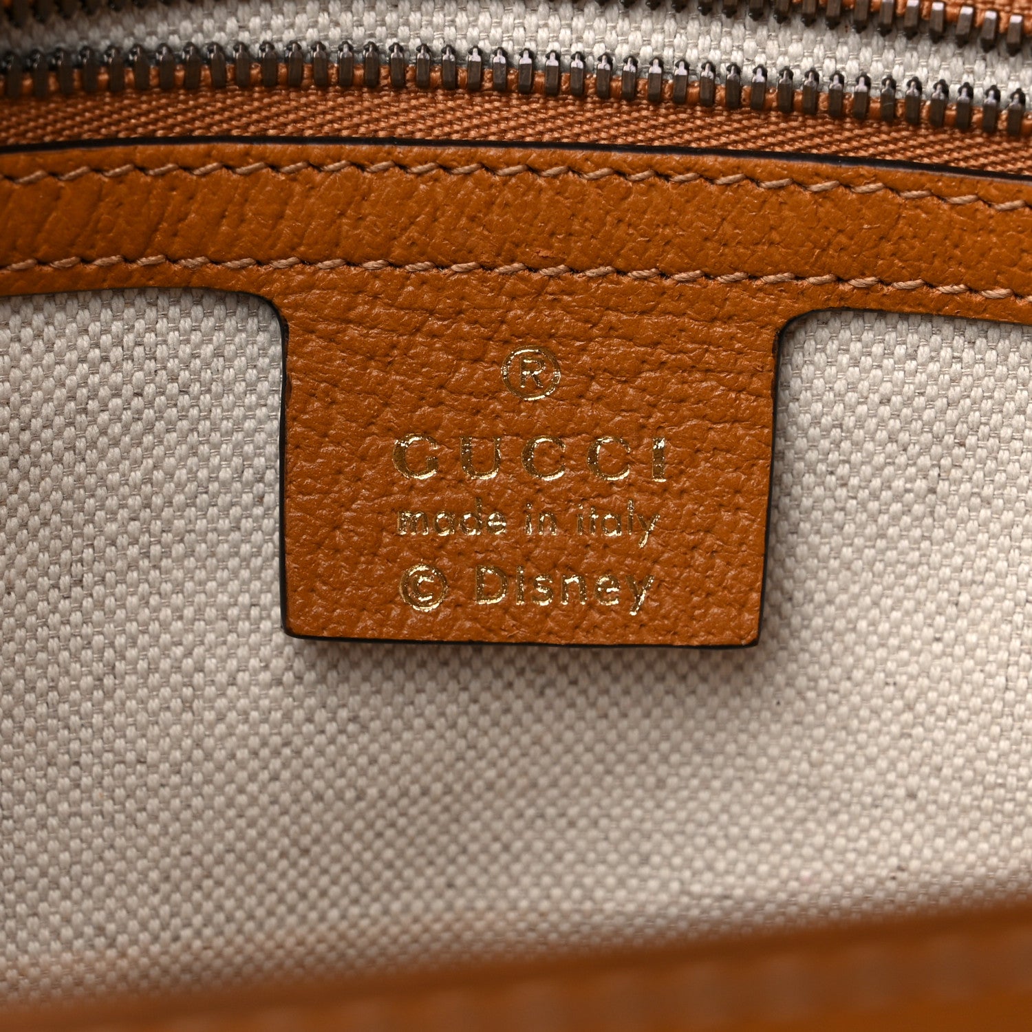 Gucci X DISNEY Mini Vintage GG Supreme Monogram Mickey Mouse Small Flap Messenger Bag Beige Vintage Sun Oil 6 of 11