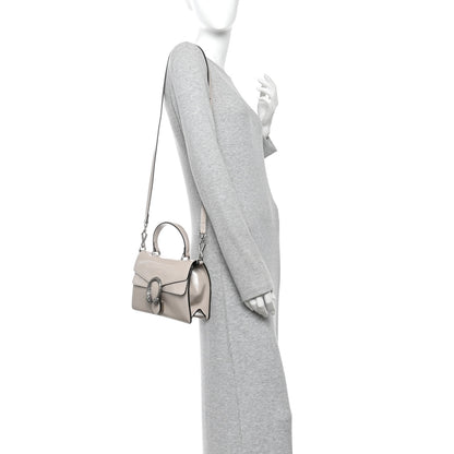 Gucci Crinkled Patent Small Dionysus Top Handle Bag Sphinx 2 of 10