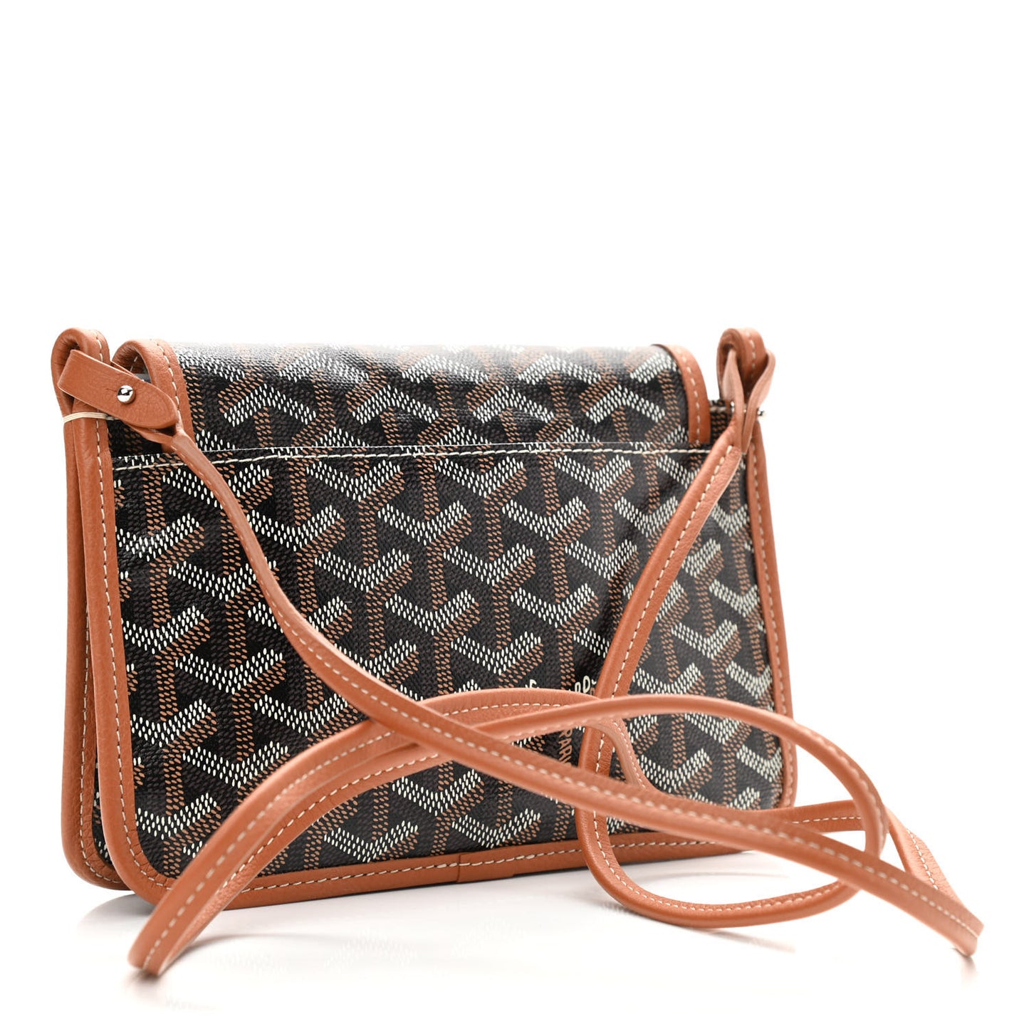 Goyardine Plumet Wallet Clutch Black Gold