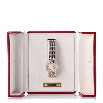 Cartier Stainless Steel 18K Yellow Gold 24mm Panthere Vendome Quartz Watch 7 of 7