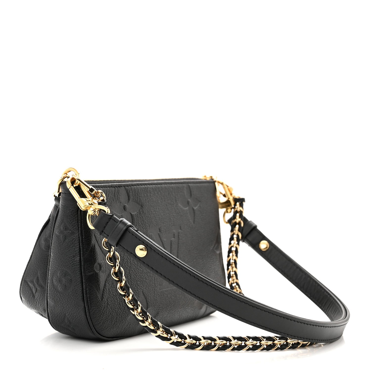 Louis Vuitton Empreinte Monogram Giant Multi Pochette Accessories Black 3 of 10