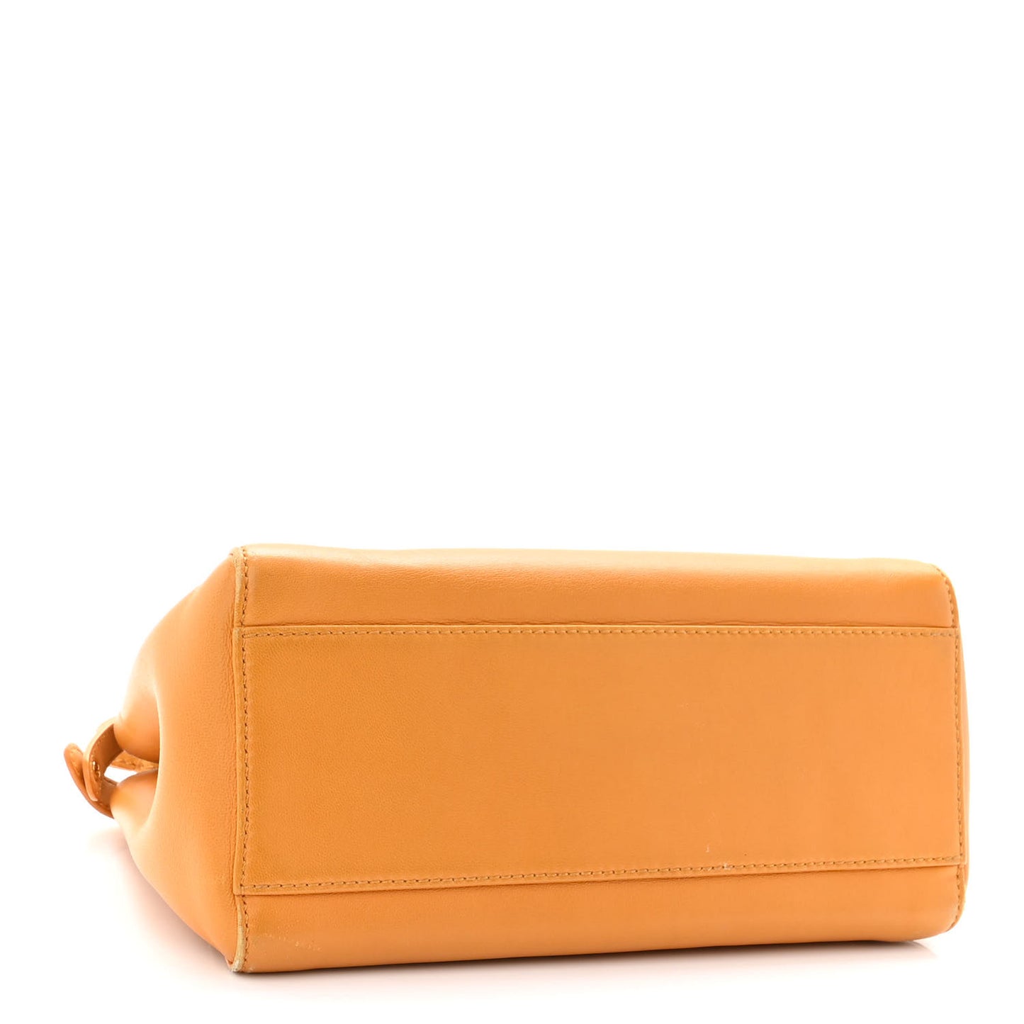 Nappa Mini Peekaboo Iconic Satchel Giallo Syrup
