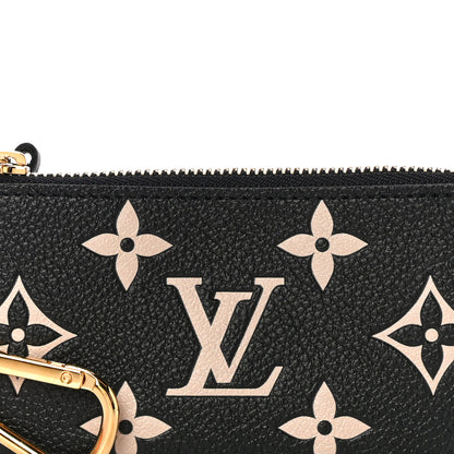 Louis Vuitton Empreinte Monogram Giant Key Pouch Black Beige 7 of 10