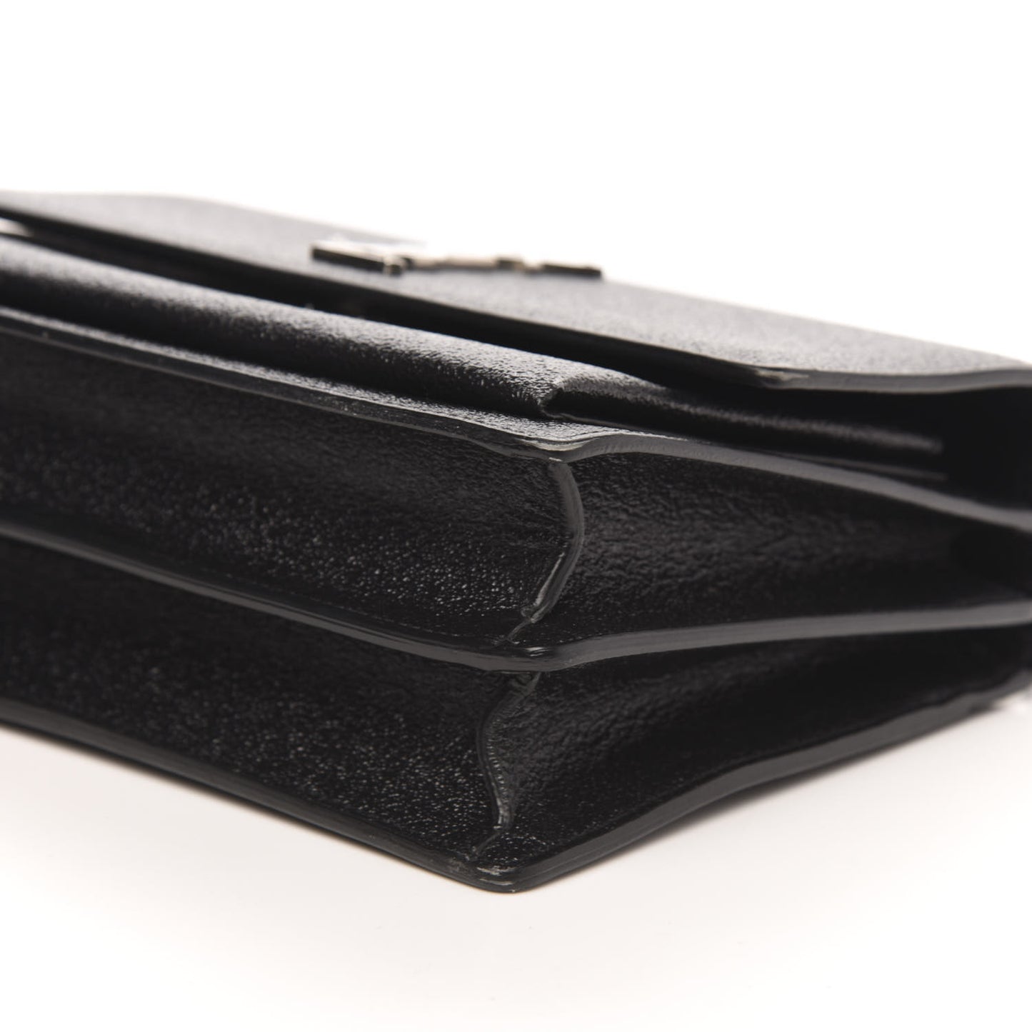 Grained Calfskin Erosion Medium Monogram Sunset Black