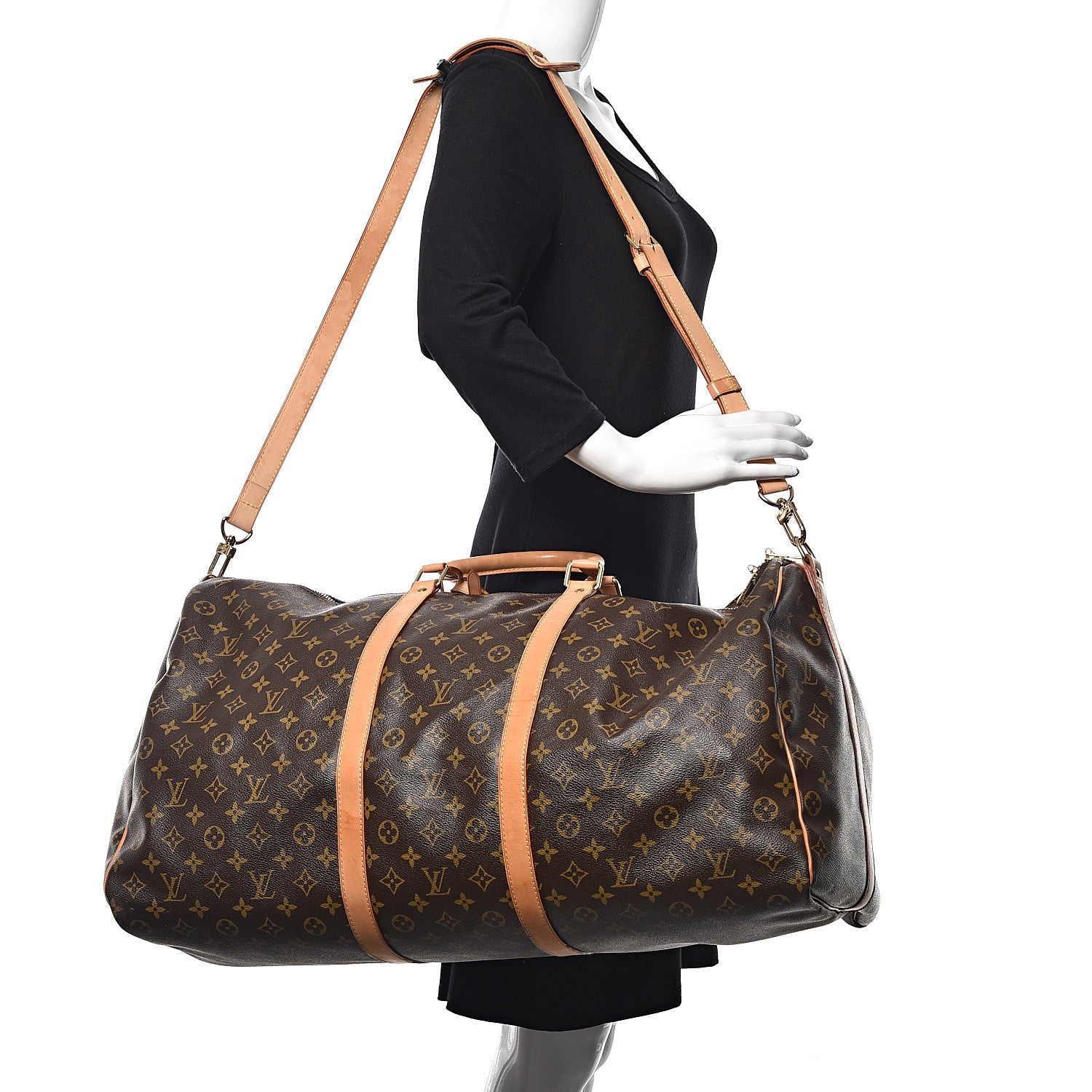 Louis Vuitton Monogram Keepall Bandouliere 60 2 of 15
