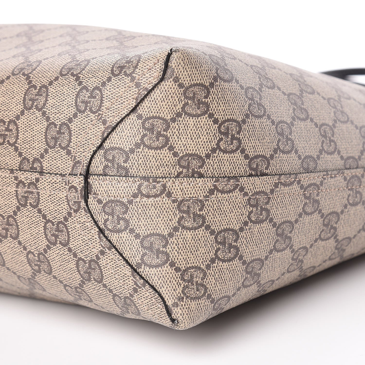 Gucci Calfskin GG Supreme Monogram Medium Reversible Tote Black 15 of 25