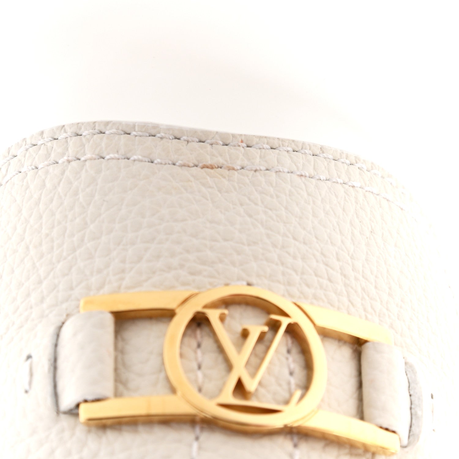 Louis Vuitton Calfskin Indiana Mule 37 White 11 of 13