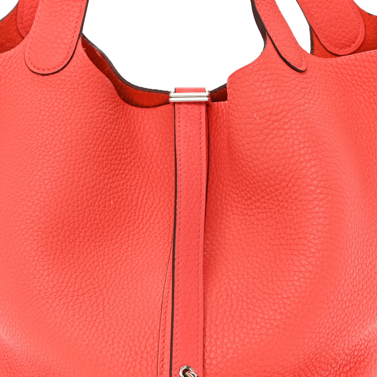 Hermes Taurillon Clemence Picotin Lock 22 MM Rose Jaipur 8 of 12