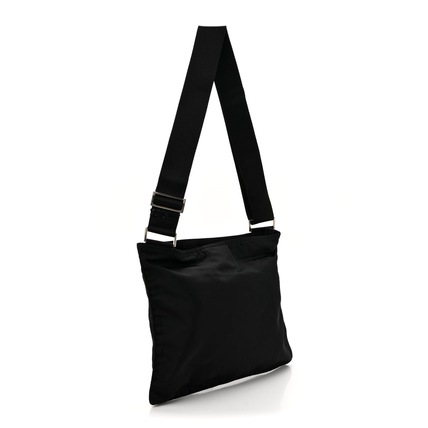 Nylon Crossbody Bag Black