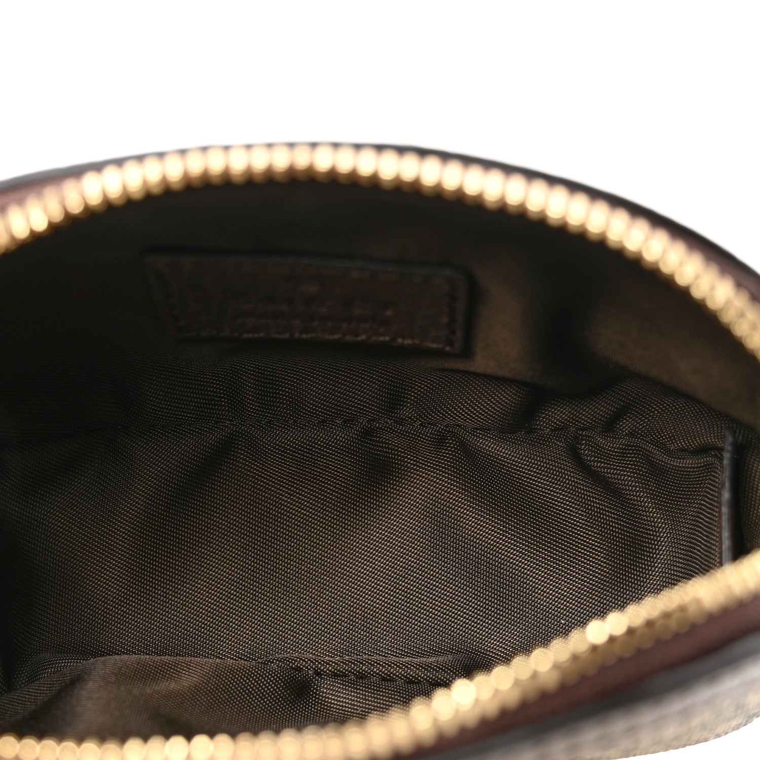 Gucci GG Supreme Monogram Web Ophidia Dome Key Pouch Beige New Acero 5 of 8
