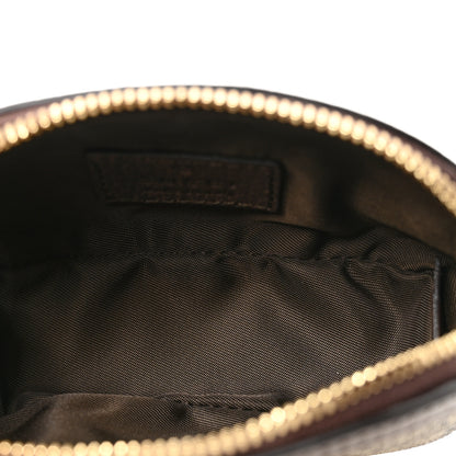 Gucci GG Supreme Monogram Web Ophidia Dome Key Pouch Beige New Acero 5 of 8
