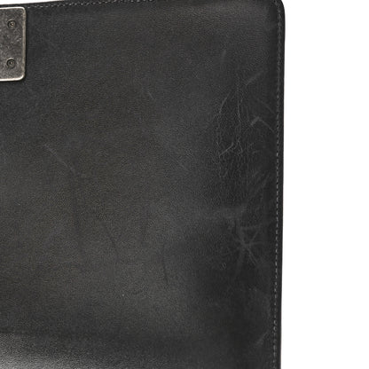 Chanel Glazed Calfskin Medium Boy Flap Black 10 of 14